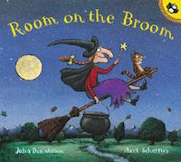 cover image for "Room on the Broom" by Julia Donaldson