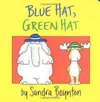 cover image for "Blue Hat, Green Hat" by Sandra Boynton