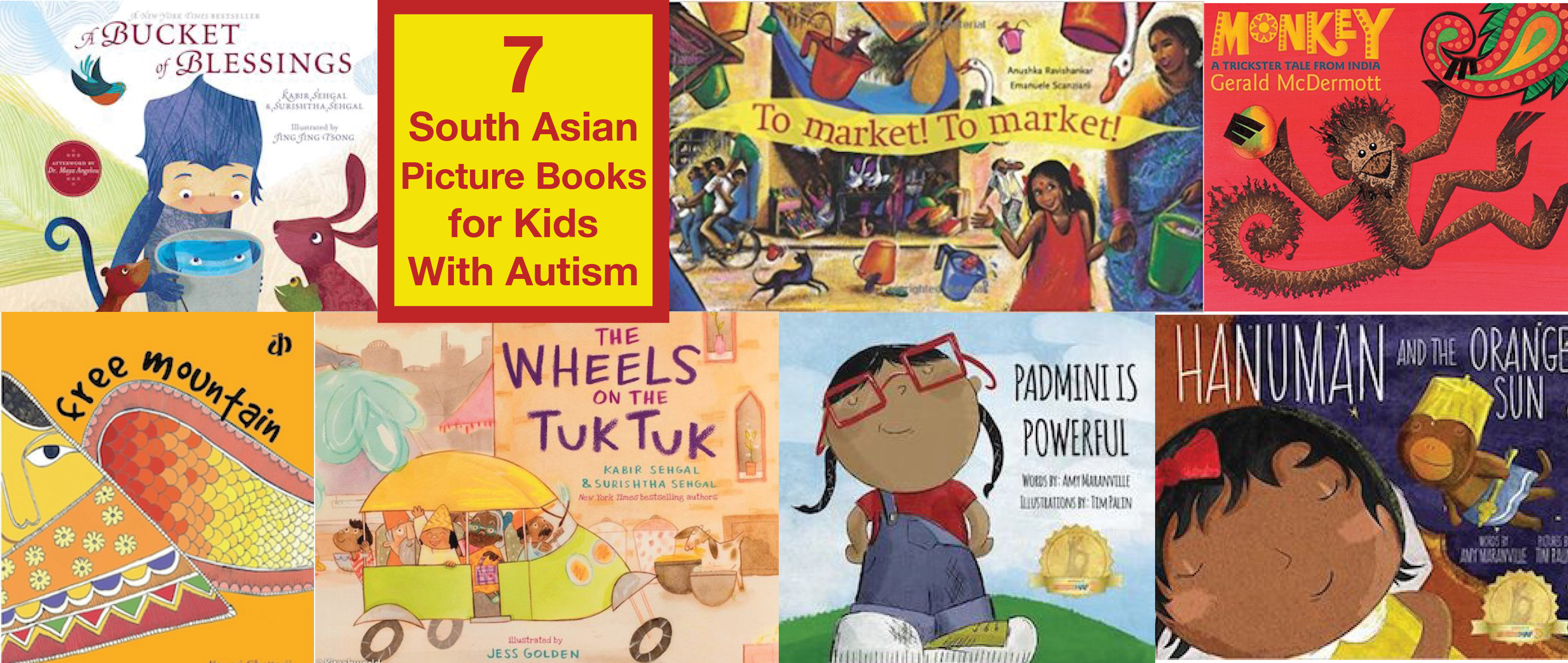 7 South Asian Picture Books for Kids with Autism