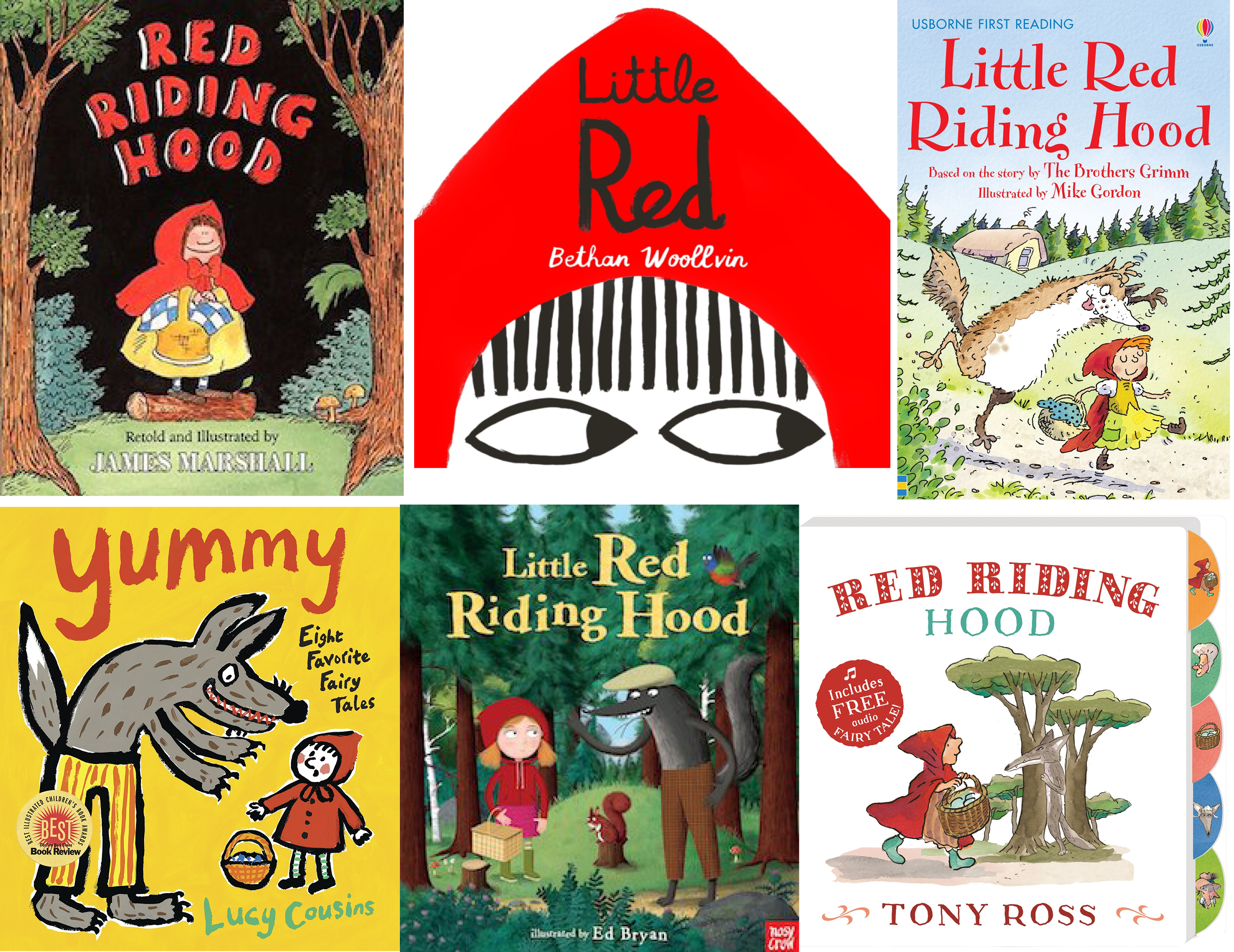 Fairy Tales & Fables Part 1: Little Red Riding Hood, The Three Billy Goats Gruff, & The Three Little Pigs