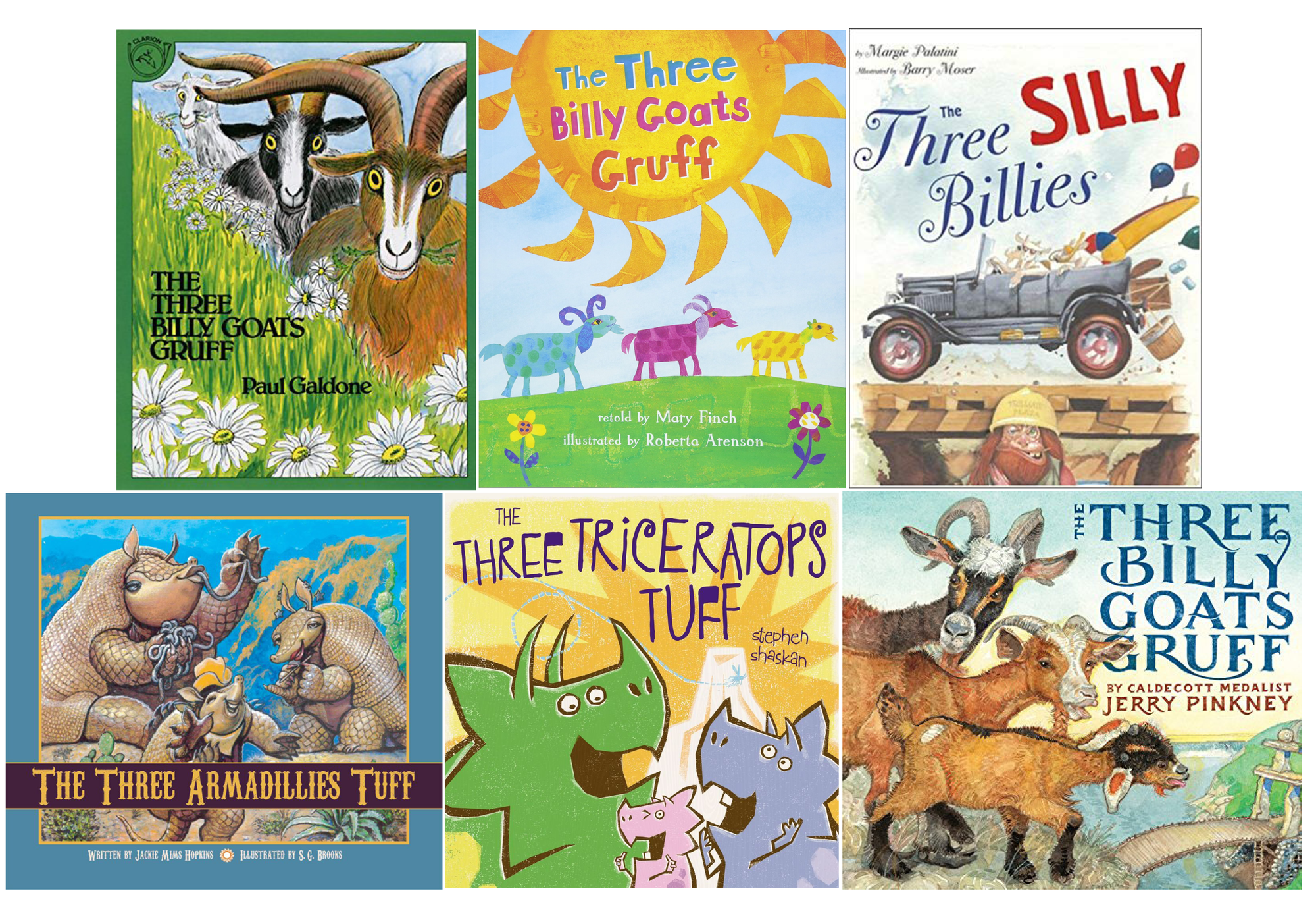 Fairy Tales & Fables Part 1: Little Red Riding Hood, The Three Billy Goats Gruff, & The Three Little Pigs
